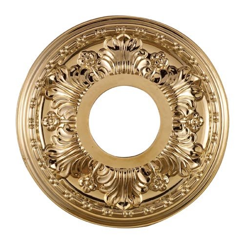 Elk Lighting Acanthus Gold 11-Inch Ceiling Medallion