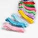 HBY8482; 24 Pics: Girls Baby Toddler Ribbon Mini Hair Bow Snap Clips, Barrettes Hair Clip Set