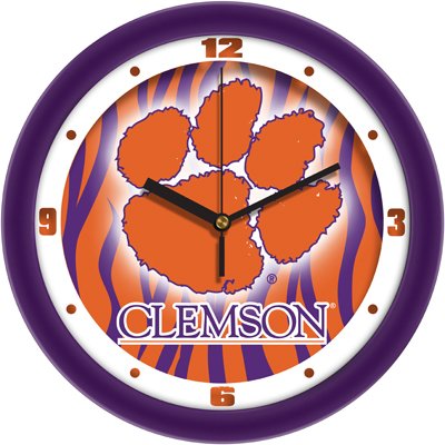 Clemson Dimension Wall Clock