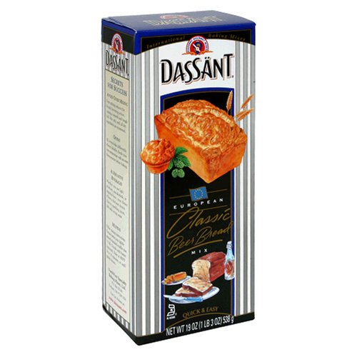 Dassant Classic Beer Bread Mix, 19 Ounce Boxes (Pack of 6) by Dassant