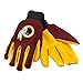 NFL Washington Redskins Work/Utility Gloves, One Size, Team Color