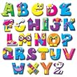 Molded Plaster Alphabet Kit-