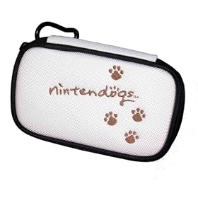 4Gamers Officially Licensed Nintendogs DS Lite White Carrying Case (Nintendo DS)