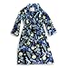 Carters Watch the Wear - Boys Fleece Robe, Navy, Light Blue