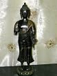 Lord Buddha, the Universal Teacher Antiquated Brass Buddha Statue 21"
