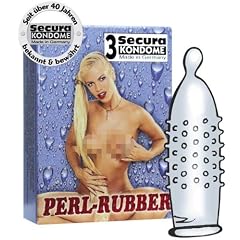 Secura Kondome Perl-Rubber mit Noppen