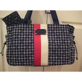 Kate Spade Henry Classic Noel Diaper Baby Bag Navy Blue