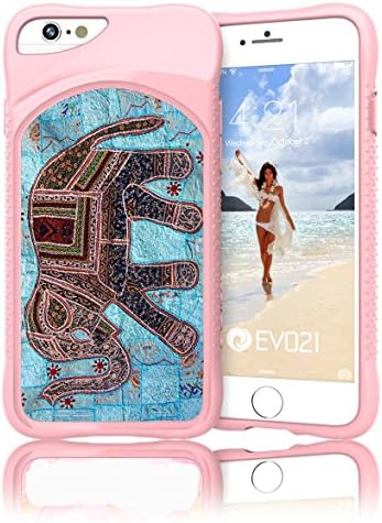 iPhone 6 / 6s Case Hindi Bohemian Elephant Slim Designer Series Pink