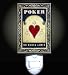 Poker Cards Decorative Night Light