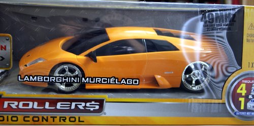 51Xz4zxIJtL Jada Full Function Radio Control LAMBORGHINI MURCIELAGO TOY CAR RC ROllers