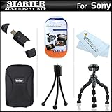 Starter Kit For Sony Cyber-shot DSC-TX55 16.2 MP Slim Digital Camera Includ ....