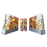 SMOKIN Design Wii Console + 2 Remotes Vinyl Skin Decal Cover Sticker Protector (Matte Finish)