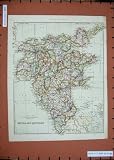 Antique Maps England Wales English Channel Bristol