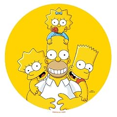 Tortendekoration Esspapier Aufleger Simpsons
