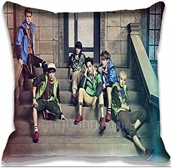 Cushion Cover To Decorate Exo Throw Pillow Cases Polyester and Cotton , music Zippered Chair Cushion Covers , Fantasy Pillowcases for Home Decoration