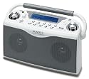 Roberts ECO4W Ecologic 4 DAB/FM RDS Digital Stereo Radio wth up to 150 Hours Battery Life - White