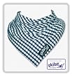 SKIBZ Dribble Bib (Navy Gingham)