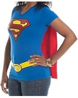 DC Comics Supergirl Cape Juniors T-shirt