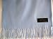 100% Cashmere Wool Super Soft Feel Scarf - Steel Blue ( Buy 2 Get FREE SHIPPING - Limited Time Offer ! )