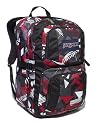 Jansport Merit Backpack (black/red tape totally rad)