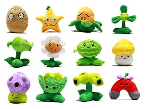 Amazon.com: Plants Vs Zombies Plush Toy Star Fruit: Toys & Games