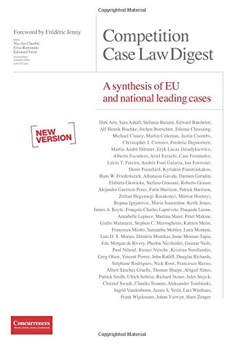 Competition Case Law Digest - A synthesis of EU and national leading cases