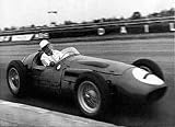 Alan Smith - Photography Art Print, Stirling Moss Maserati 250 F 1956 (30x40cm Art Prints/Posters)