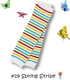 My Little Legs baby leg warmers (#19) Spring Stripe