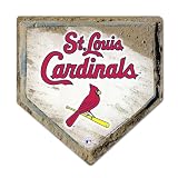 MLB St Louis Cardinals Home Plate Design Mouse Pad