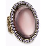Liz Palacios Piedras Purple Swarovski Crystal