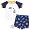 Little Me Rocket Cotton Shorty Pajamas for Infant Boys