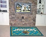 Jacksonville Jaguars Rug 4x6 46"x72"