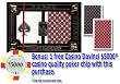 Copag Master Plastic Playing Cards, 2 Decks Poker Size, Choose from Regular or Jumbo Index