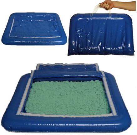 5 lbs of Green Shape-It Sand &amp; Inflatable Sand Tray
