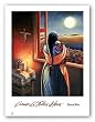 Amor A Todas Horas (Love At All Times) by Simon Silva 25.25"x21.25" Art Print Poster