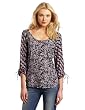 Lucky Brand Womens Tina Floral Top