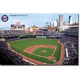 Minnesota Twins (Target Field) Sports Poster Print - 22x34