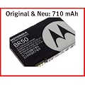 Original & Neu -Motorola SNN5696B / BR50 BR-50 BA700, Li-Ion (710 mAh) f�r Motorola RAZR V3 (V3i) / RAZOR V3 (V3i) / PEBL U6