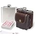 Kitchen & Housewares : Barware Hip Flask & Playing Cards