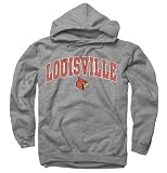 Louisville Cardinals Youth Sport Grey Perennial II Hooded Sweatshirt