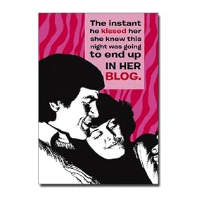 In Her Blog - Outrageous Planet Fabulous Valentine's Day Greeting Card