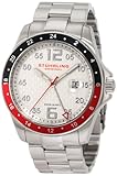 IMAGE OF Stuhrling Original Men's 289.332TT12 Lifestyles Regatta Galleon Swiss Quartz Date Stainless Steel Watch