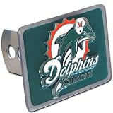 BSS - Miami Dolpins NFL Trailer Hitch Cover