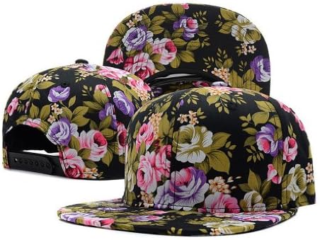 New Floral Hip-Hop Cap Styles for Men Women (NN01)