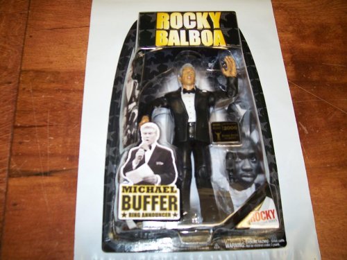 WWE Action Figure-MICHAEL BUFFER ROCKY SERIES 5/6 BOXING FIGURE-Rocky WWE Action Figure