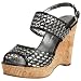 Marc By Marc Jacobs Women's 693980 Sandal,Steel,38.5 EU (US Women's 8.5 M)