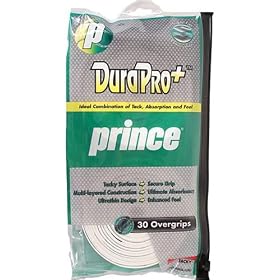 Prince DuraPro+ Overgrip 30-Pack (White)