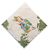 Meri Meri Peter Rabbit 6-1/2-Inch Large Napkins, 20-Pack