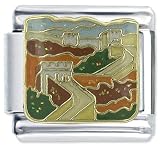 Great Wall Of China Italian Charm Bracelet Bracelet Link