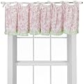 My Baby Sam Rose Garden Toile Valance